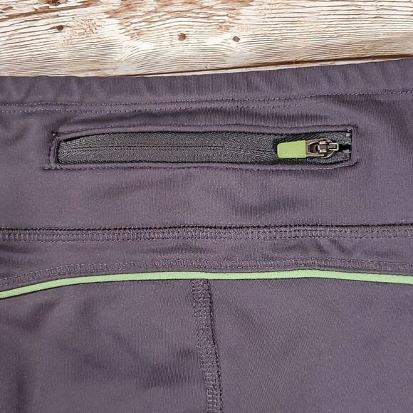 Athleta Quick Step Quickstep Capri Cropped Yoga Workout Leggings Grey Size Large - Picture 6 of 8